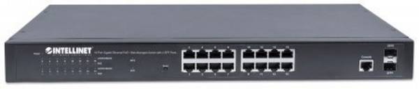 Intellinet 561198 561198 Netzwerk Switch 16 Port PoE-Funktion