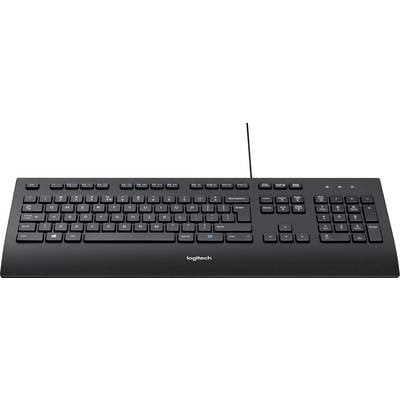 Logitech K280e B2B Tastatur Deutsch, QWERTZ, Windows® Schwarz Spritzwassergeschützt kaufen
