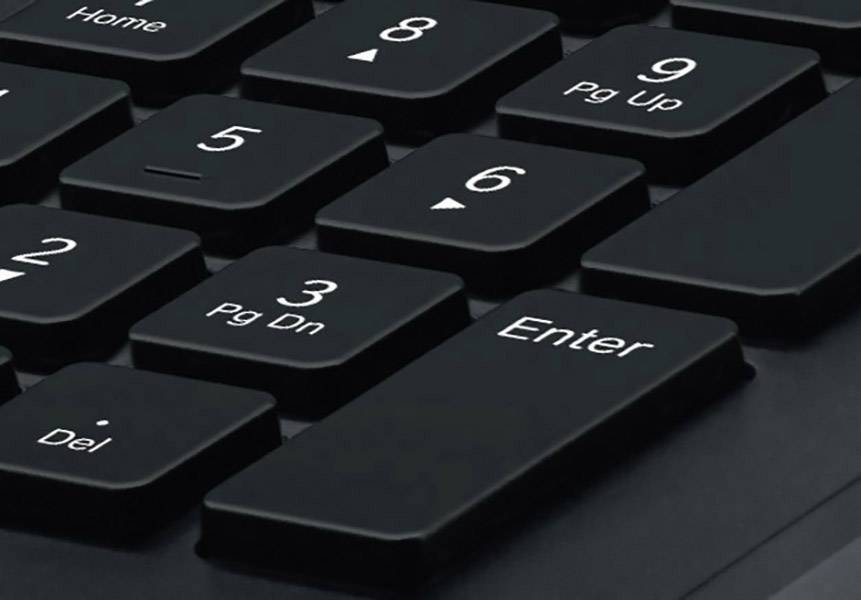 Logitech K280e B2B USB Tastatur Deutsch, QWERTZ Schwarz Spritzwassergeschützt-5