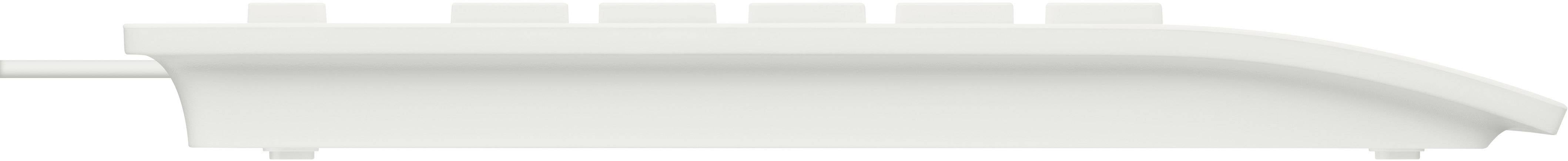 Logitech K280e B2B USB Tastatur Deutsch, QWERTZ Weiß Spritzwassergeschützt-3