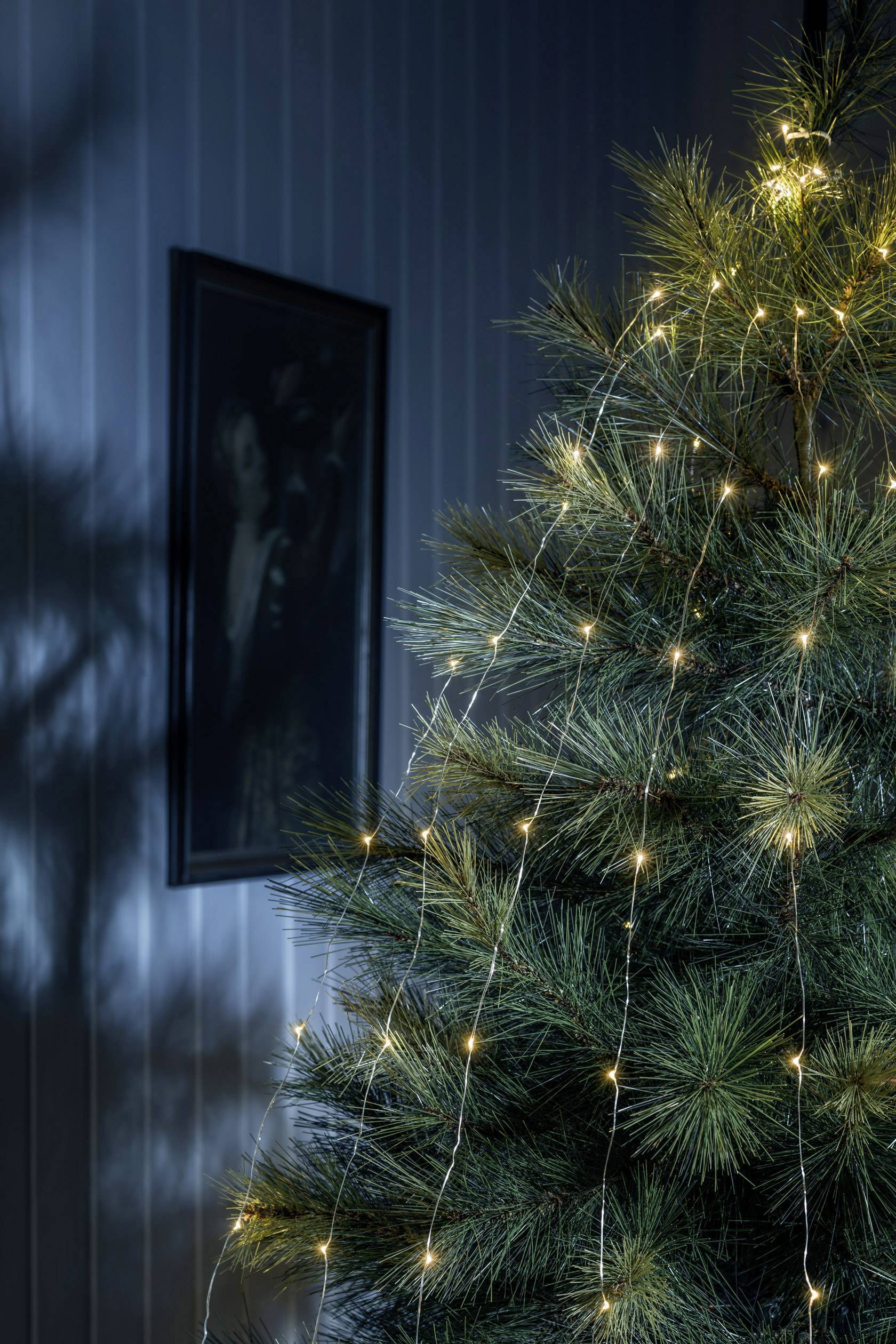 KONSTSMIDE 6381-890 Weihnachtsbaum-Beleuchtung Innen netzbetrieben 200 LED (einfarbig) Bernstei