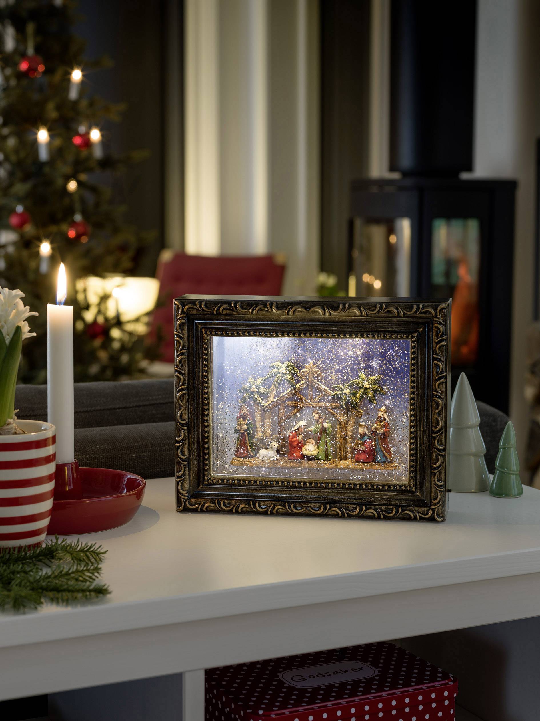 Rámeček obrazu s jesličkami Konstsmide 4358-000, barevná