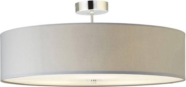 Brilliant 93522/22 Andria Deckenleuchte LED E27  180 W Hellgrau, Chrom