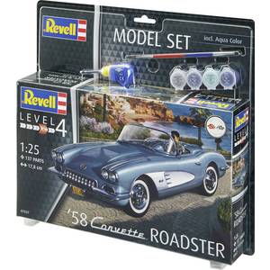 Revell 58 Corvette Roadster Automodell Bausatz 1 25 Kaufen