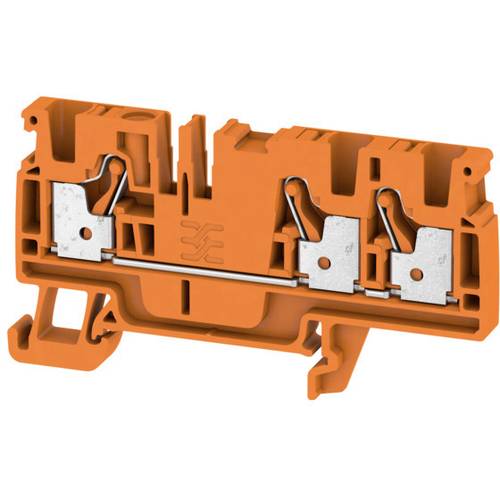 Weidmüller 2051320000 Durchgangsklemme 6.10 mm Zugfeder Orange 50 St.