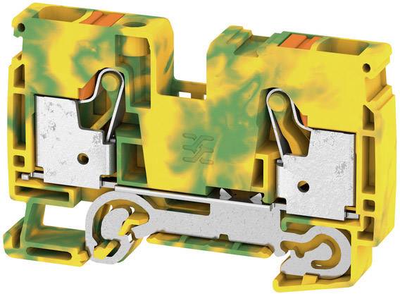 Weidmüller 2490440000 Schutzleiterklemme 10 mm Zugfeder Grün, Gelb 25 St.