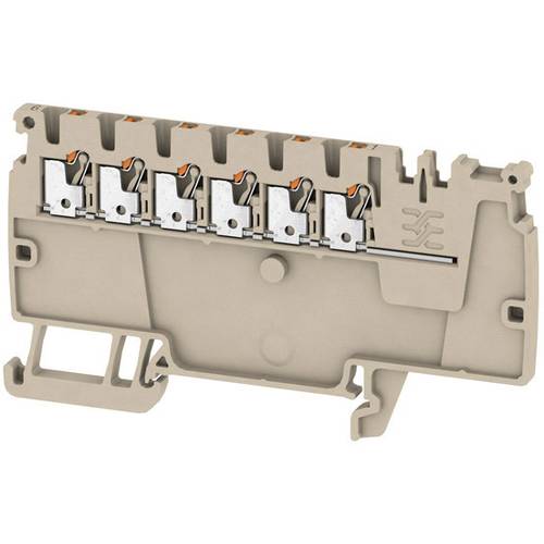 Weidmüller 2503910000 Durchgangsklemme 3.5 mm Zugfeder Grau 50 St.