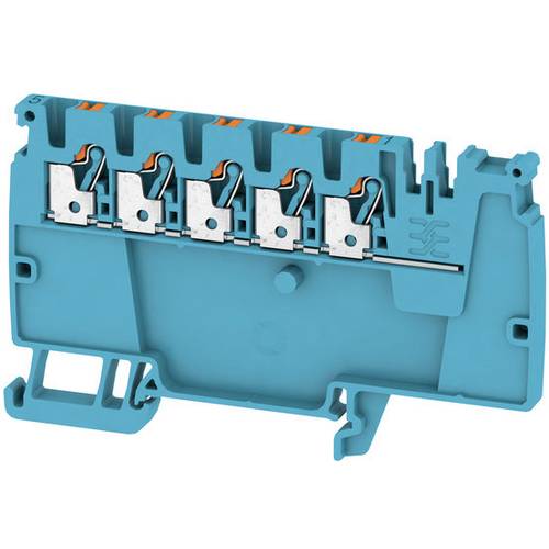 Weidmüller 2522840000 Verteiler-Reihenklemme Push-In-Klemme, Steckanschluss Blau 50 St.