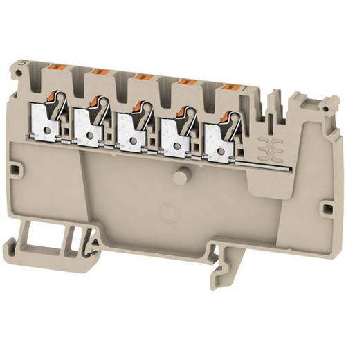 Weidmüller 2503880000 Verteiler-Reihenklemme 5.1 mm Zugfeder Grau 50 St.