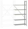 Manuflex RA2052 Regalrahmen (B x H x T) 900 x 1900 x 300 mm Verzinkt