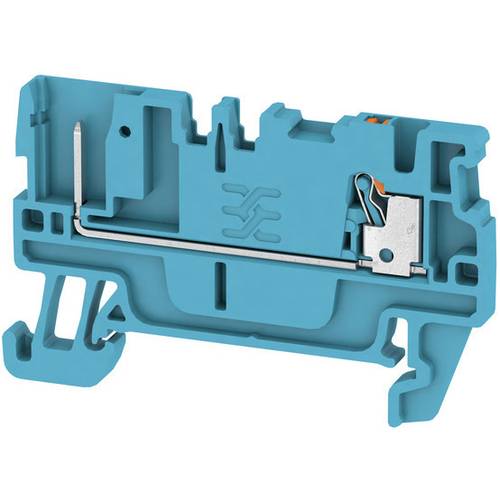 Weidmüller 2482170000 Durchgangsreihenklemme Push-In-Klemme, Steckanschluss Blau 1 St.