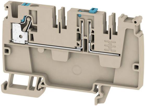 Weidmüller 2428980000 Verteiler-Reihenklemme 6.10 mm Zugfeder Beige 50 St.