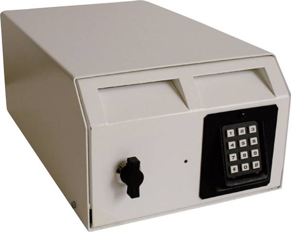 Ratiotec 69010 POS Safe RT 850 Twin Tresor mit 2 separaten Banknoteneinwürfen Zahlenschloss