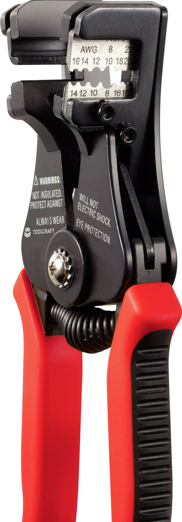 TOOLCRAFT TO-5017527 Abisolierzange 0.5 bis 6 mm² 0.5 bis 6 mm