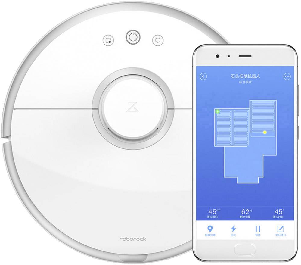 Xiaomi Saugroboter Roborock 2 S5 weiß-3
