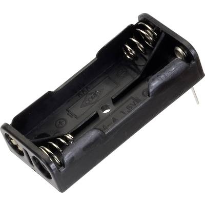 TRU COMPONENTS BH-421-3P Batteriehalter 2x Micro (AAA) Kontaktpole 