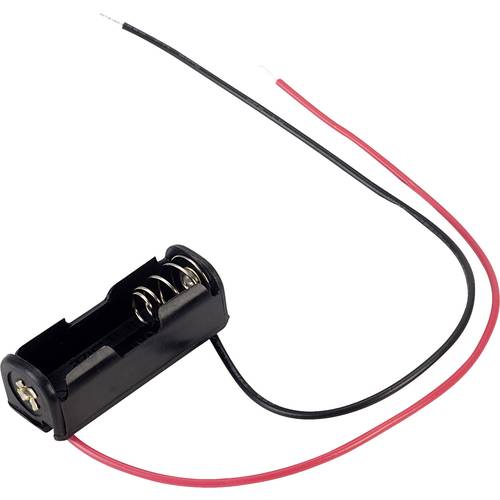 TRU COMPONENTS BH-511-4A Batteriehalter 1x Lady (N) Kabel