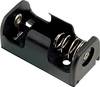 TRU COMPONENTS BH-1/2AA-2P Batteriehalter 1x 1/2AA Kontaktpole