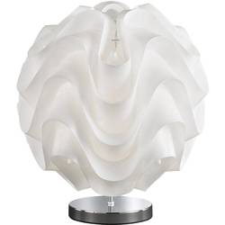 Stolní lampa LED E27 60 W WOFI Maya 8069.01.06.7000 bílá