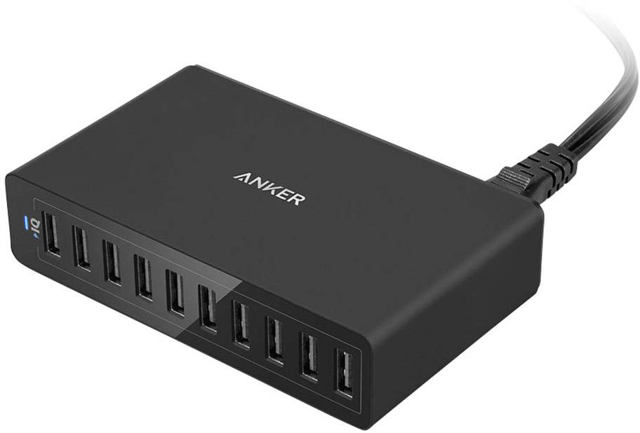 Anker PowerPort 10 A2133311 USB Ladestation Steckdose Anker PowerPort 10 A2133311 USB Ladestation Steckdose