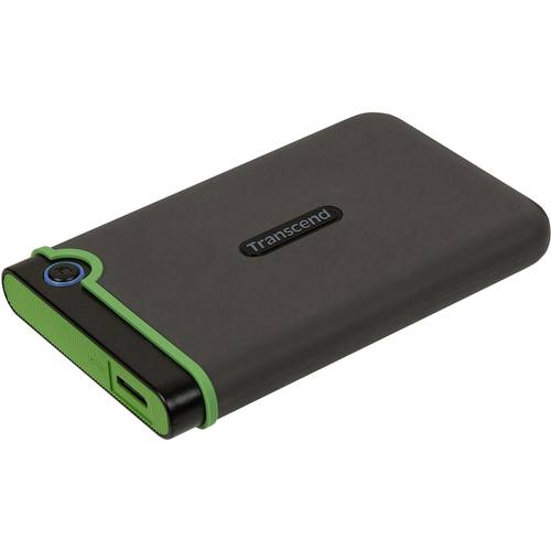 Transcend StoreJet® 25M3S Slim 2 TB Externe Festplatte 6.35 cm (2.5 Zoll) USB-A (USB 3.2 Gen 2) Eisen-Grau TS2TSJ25M3S