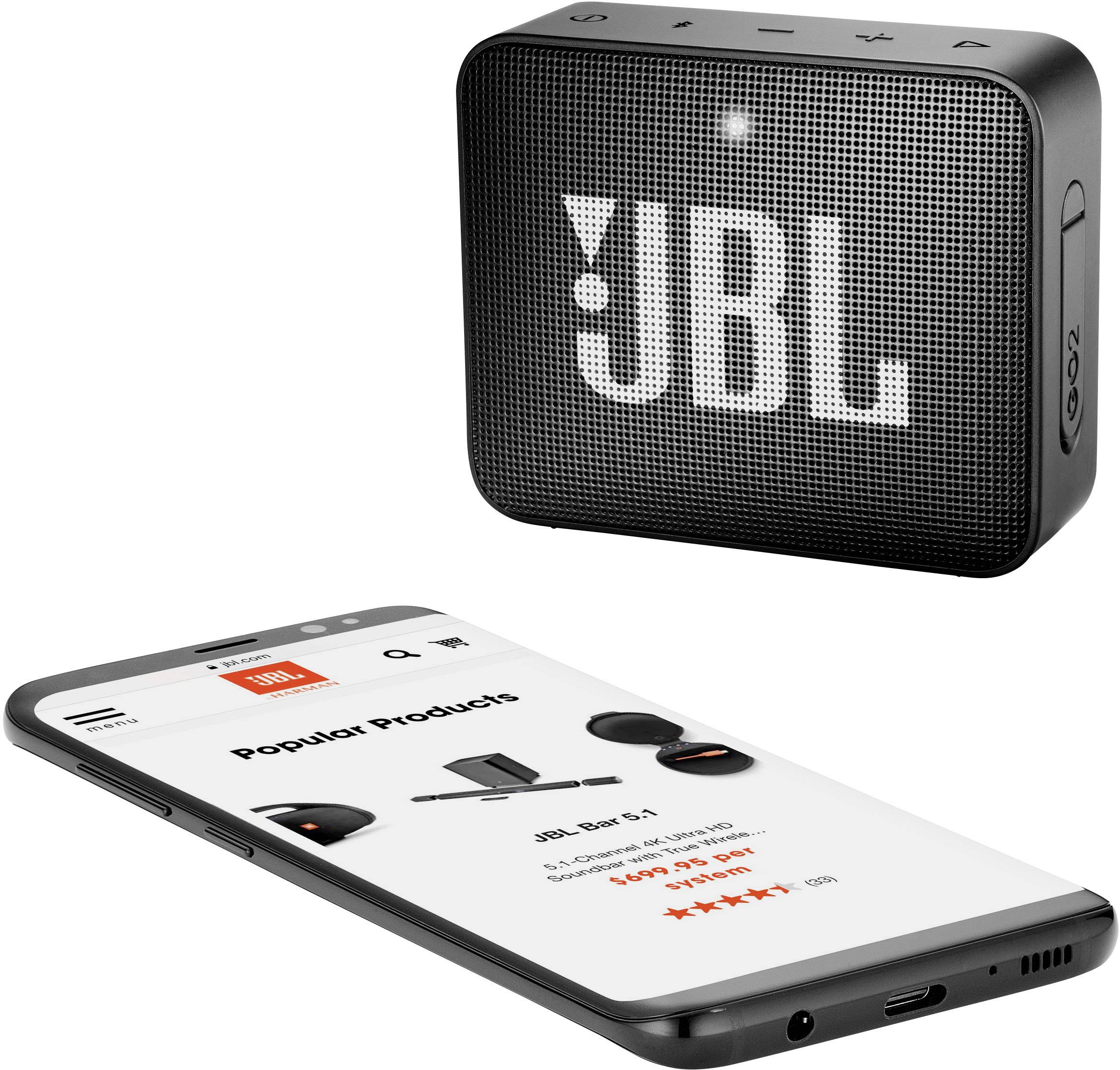 JBL Go 2 - Lautsprecher - tragbar - kabellos - Bluetooth - 3 Watt-5