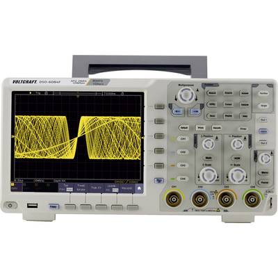 VOLTCRAFT DSO-6084F Digital-Oszilloskop  80 MHz 4-Kanal 1 GSa/s 40000 kpts 8 Bit Digital-Speicher (DSO), Funktionsgenera