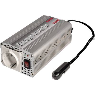 Hama Wechselrichter Safety 150W 150 W 12 V/DC - 230 V/AC, 5 V/DC Lüfterlos