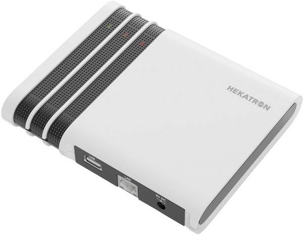 Hekatron Genius Port Funk-Zentrale vernetzbar netzbetrieben (B x H x T) 160 x 130 x 25 mm