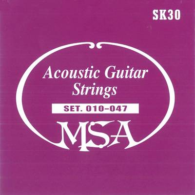MSA Musikinstrumente Westerngitarrensaite SK 30 010-047