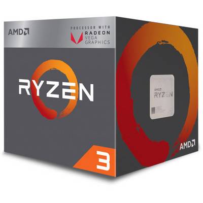 AMD Ryzen 3 2200G - 3.5 GHz - 4 Kerne - 4 Threads - 4 MB Cache-Speicher - Socket AM4-0