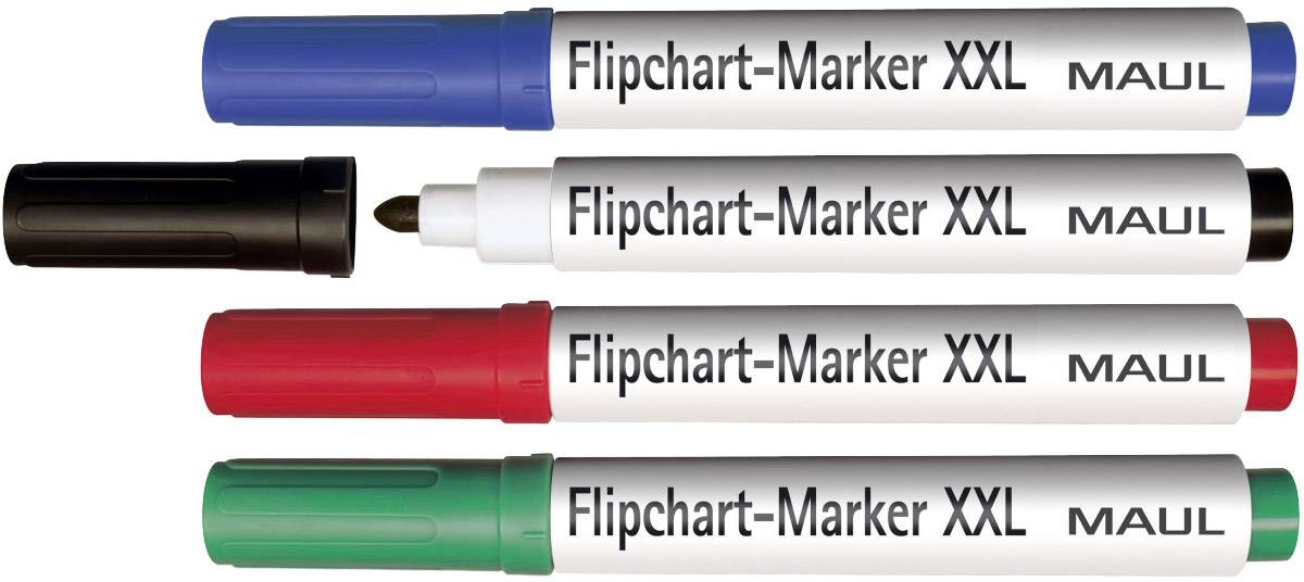 Flipchart-Marker-Set XXL Rundspitze sortiert VE=4 Stück-0