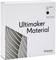 Verpackung des Ultimaker-Materials, CPE+, schwarz, 2,85 mm, 750 Gramm. Empfohlene Drucktemperatur: 250–280°C.