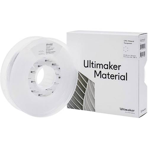 Thumbnail - UltiMaker 1643 1643 Filament CPE+ chemisch beständig 2.85 mm 700 g Transparent 1 St.