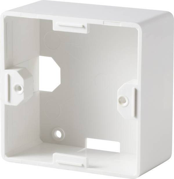 Renkforce NDR-9010 Aufputzrahmen 1-fach Reinweiß