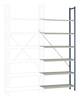 Manuflex RA2184.5007 Regalrahmen (B x H x T) 900 x 2250 x 300 mm Brillant-Blau