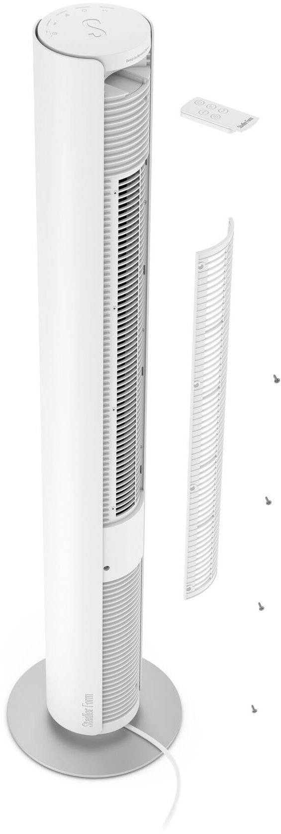 Stadler Form Peter weiß Turmventilator 60 W Weiß, Silber-1
