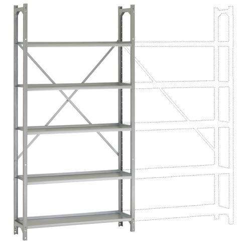Manuflex RA2451 Lagerregal-Grundmodul (B x H x T) 900 x 1900 x 300 mm Verzinkt
