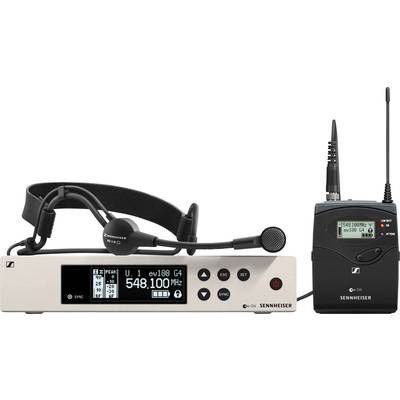 Sennheiser ew 100 G4-ME3-1G8 Headset Funkmikrofon-Set Übertragungsart (Details):Funk 