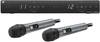 Funkmikrofon-Set Sennheiser XSW 1-835 DUAL-B Übertragungsart (Details):Funk inkl. Klammer