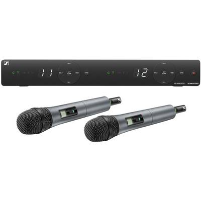 Sennheiser XSW 1-835 DUAL-E Funkmikrofon-Set Übertragungsart (Details):Funk inkl. Klammer XLR Funk