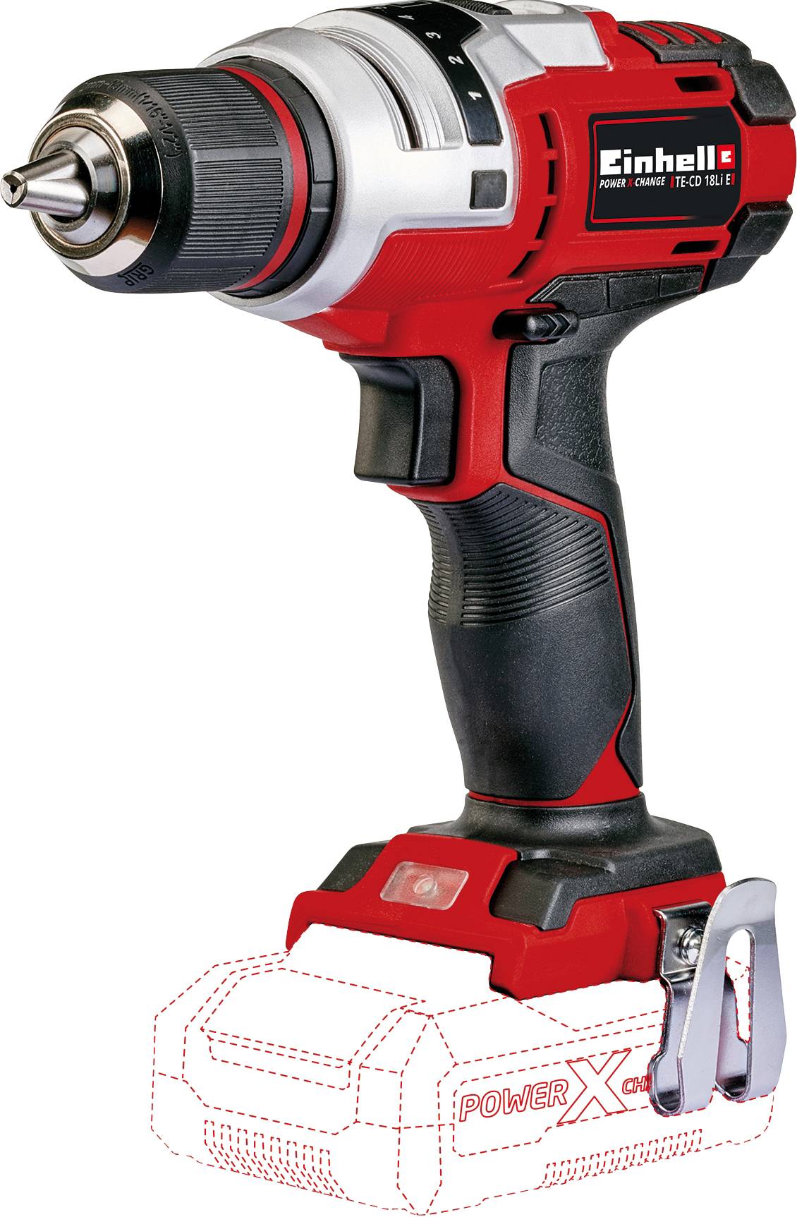 Einhell Power X Change TE CD 18 Li E Akku Bohrschrauber 18 V Li Ion ohne Akku Einhell Power X Change TE CD 18 Li E Akku Bohrschrauber 18 V Li Ion ohne Akku
