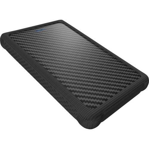 Thumbnail - IB-223U3a-B; Ext. Gehäuse f. 2,5 SATA HDD zu USB3.0 Interface, schraubenlos, mit silicon protector, schwarz