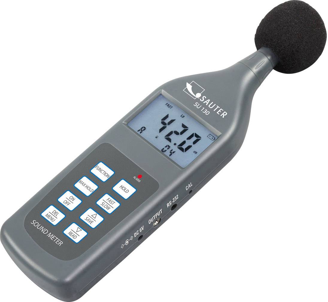 Digital Schallpegelmesser Dezibel Schallpegelmessgerät Geräuschpegel 30~130dB DE 