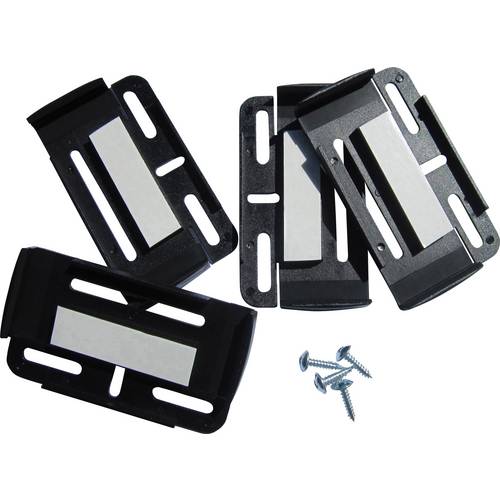 Thumbnail - HP Autozubehör Simple-Fix Kunststoff Kennzeichenhalter Schwarz