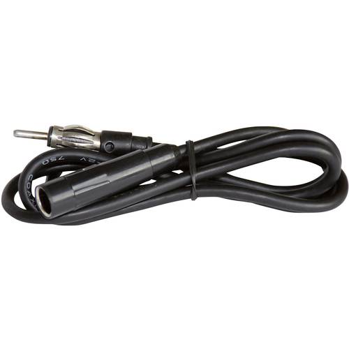 HP Autozubehör 100 cm Auto-Antennen-Verlängerungskabel DIN 150 Ohm 60102