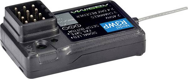 Absima R3WP 3-Kanal Empfänger 2,4 GHz Stecksystem JR / Futaba