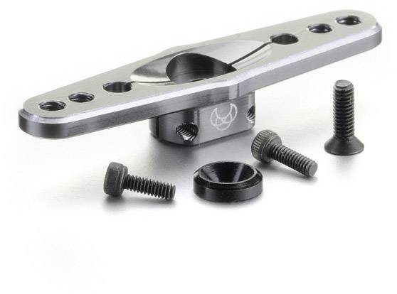 4 JR Servohebelkranz Anzahl Bohrungen Alu Servohebel Reely 27 mm Passend für