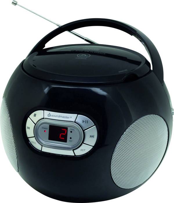 soundmaster SCD2120SW CD-Radio UKW AUX, CD   Schwarz