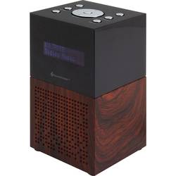 FM radiobudík SoundMaster UR210BR, USB, FM, hnědá
